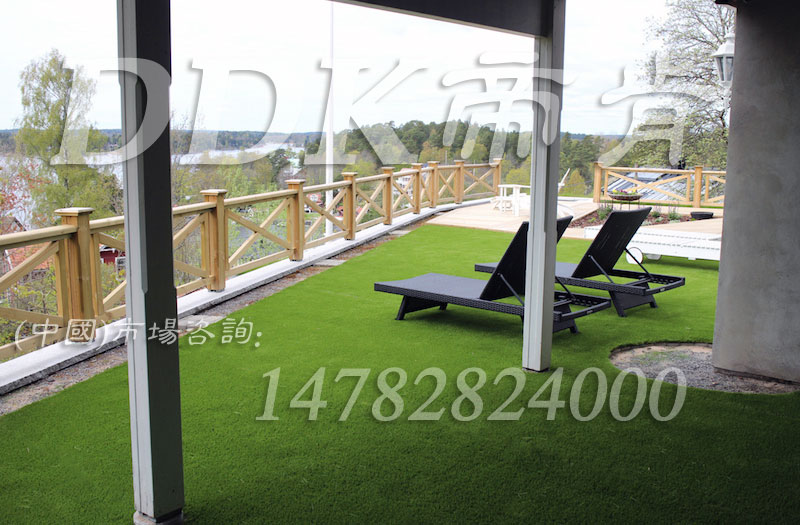 【露臺(tái)放人工草坪還是橡膠地板哪個(gè)好】樣板圖片,帝肯(DDK)_6200（Green|歌林）效果圖，露臺(tái)草坪,人造草坪,仿真草坪